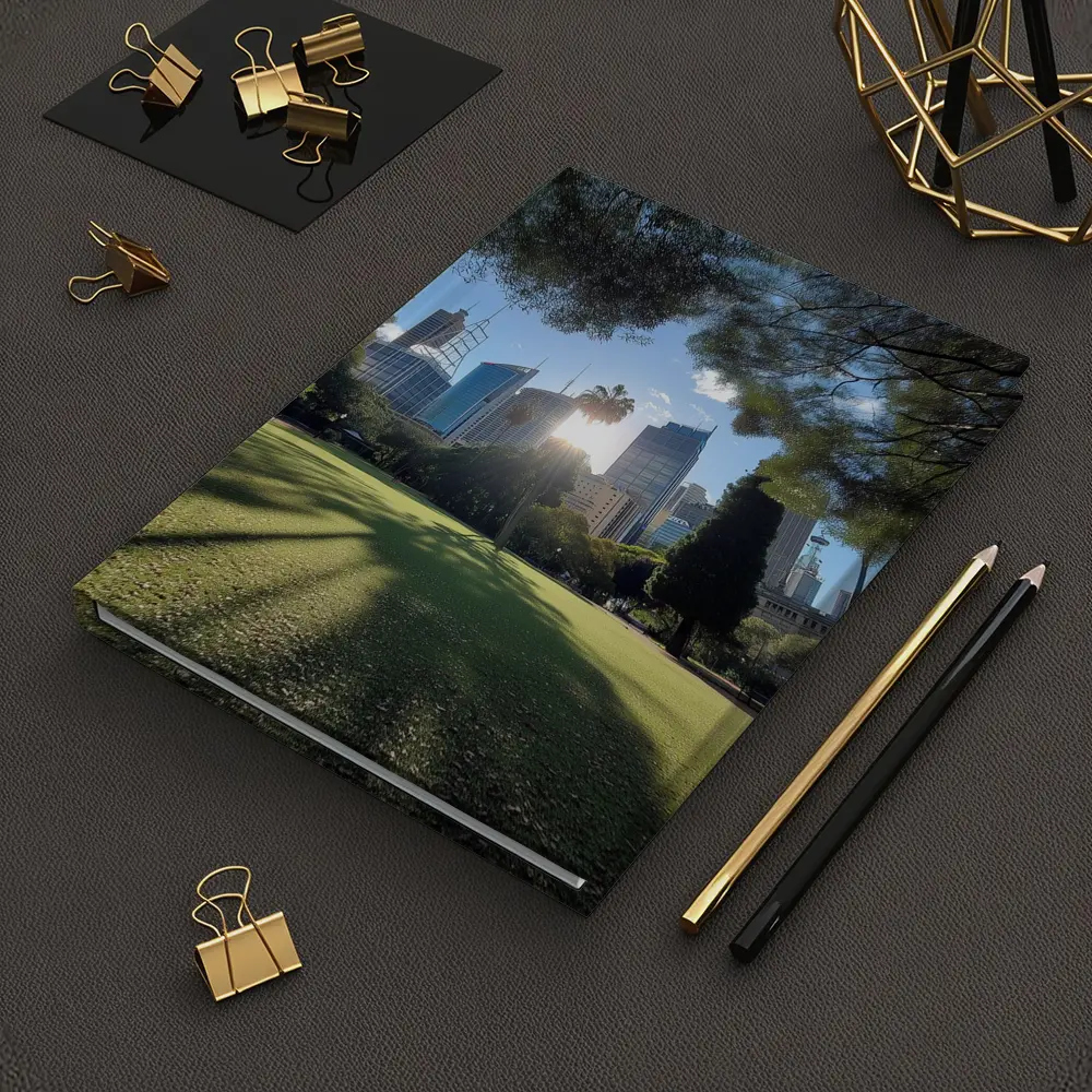 Sydney CBD Skyline Royal Botanic Garden – Notebooks