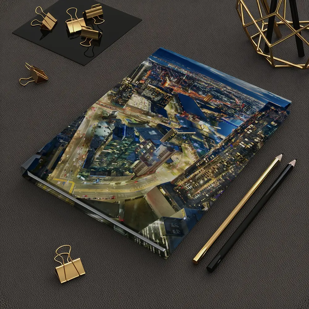 Melbourne Australia City Skyline At Night – Notebooks