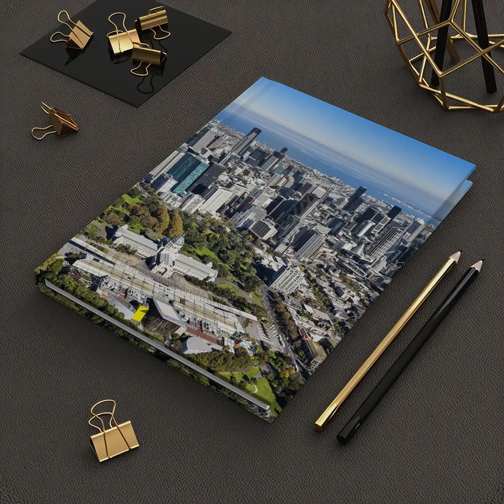 Melbourne Australia Aerial City Skyline View – Notebooks