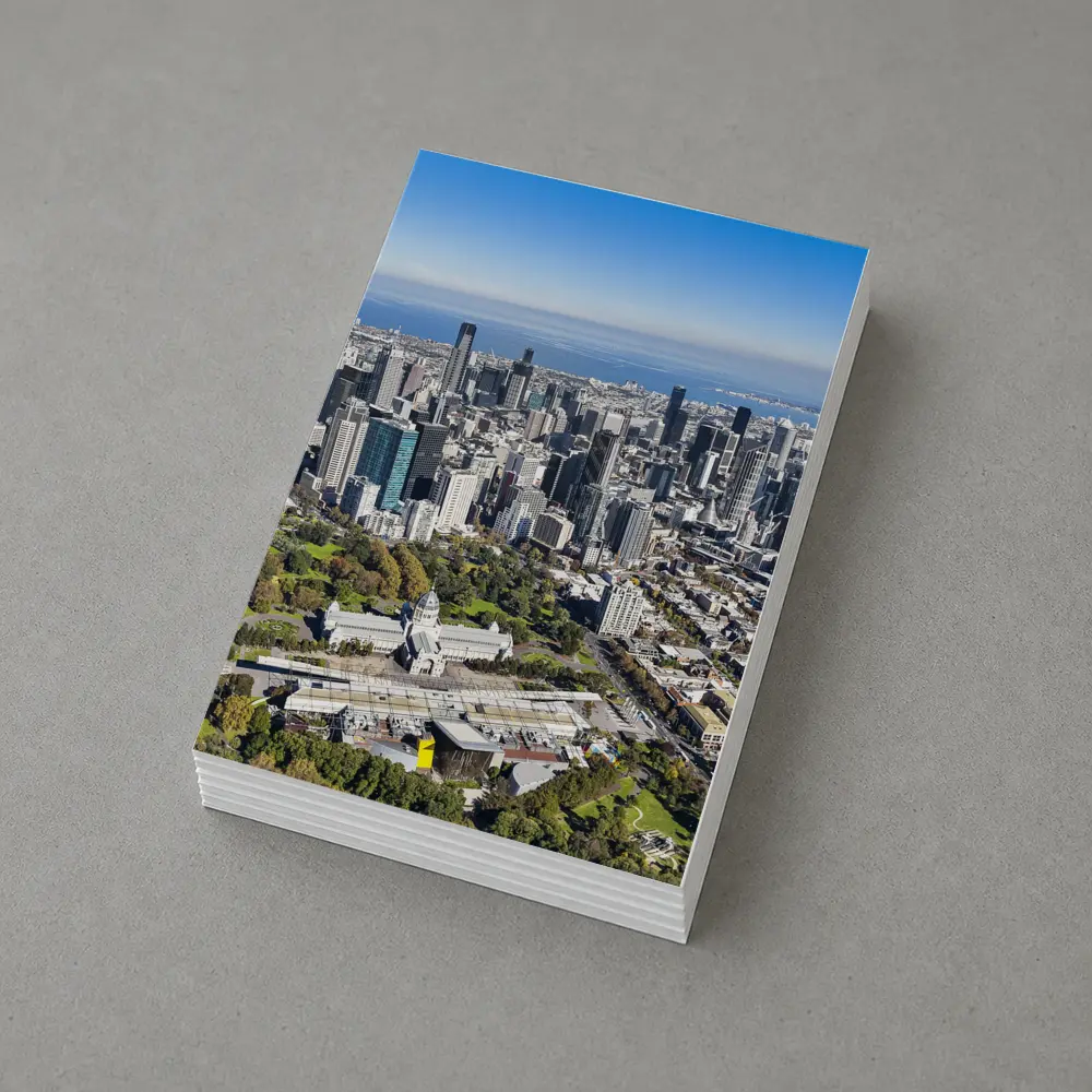 Melbourne Australia Aerial City Skyline View – Postcards
