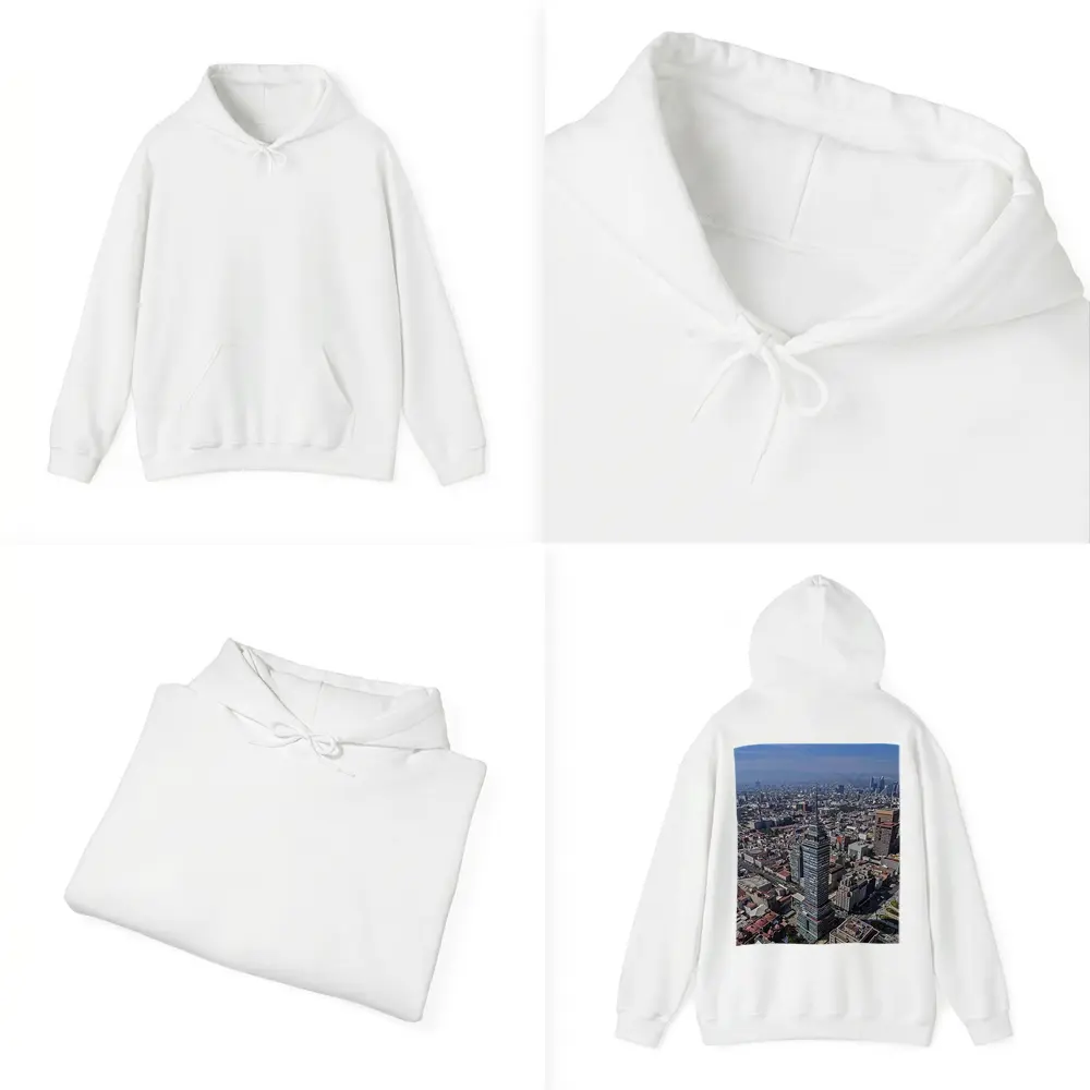 Mexico City Aerial Skyline Urban View – Hoodies