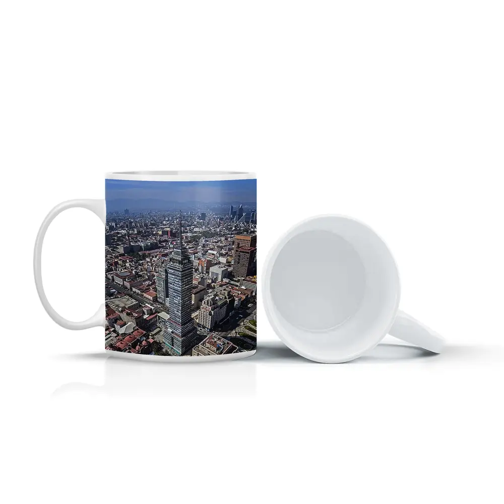 Mexico City Aerial Skyline Urban View – Mugs