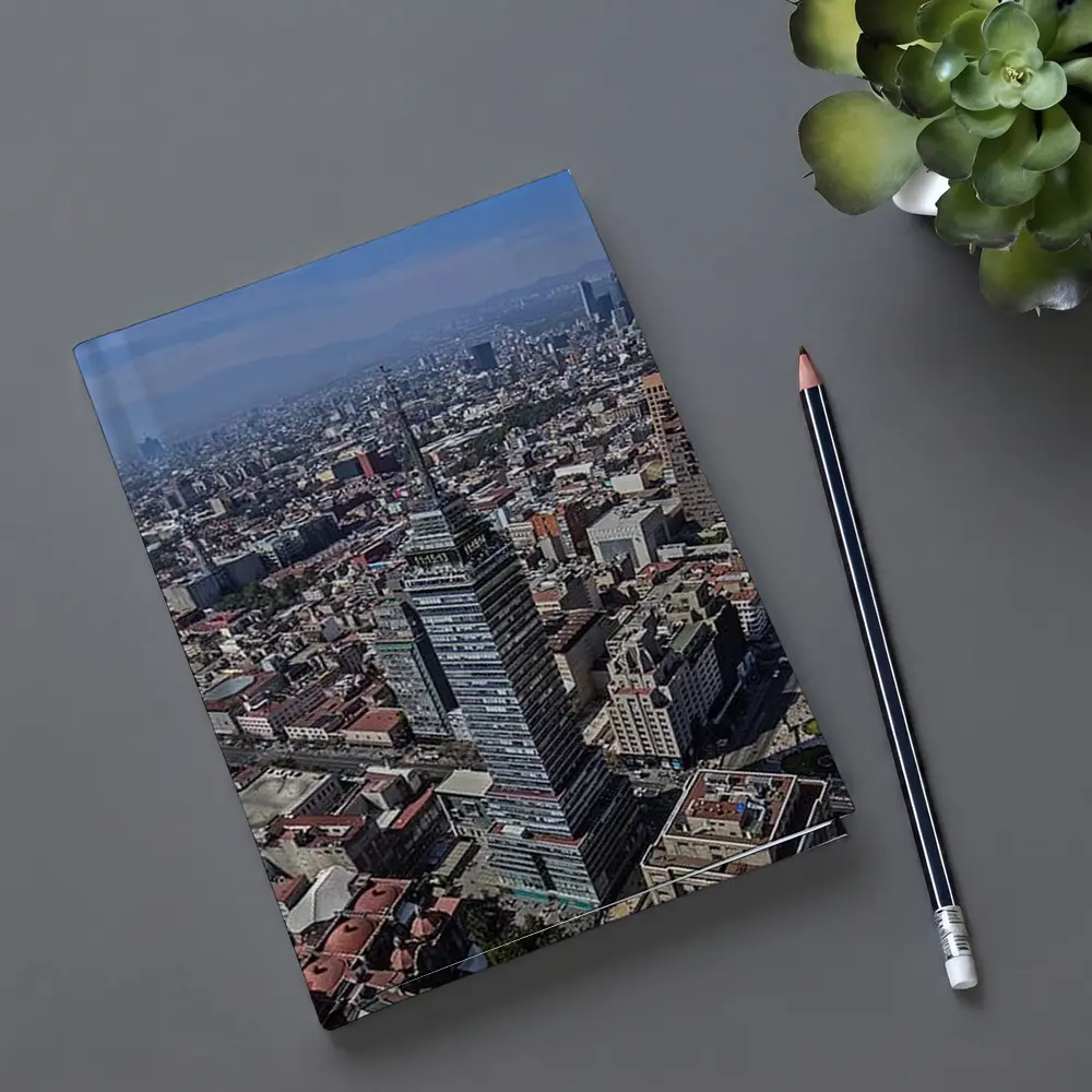 Mexico City Aerial Skyline Urban View – Notebooks