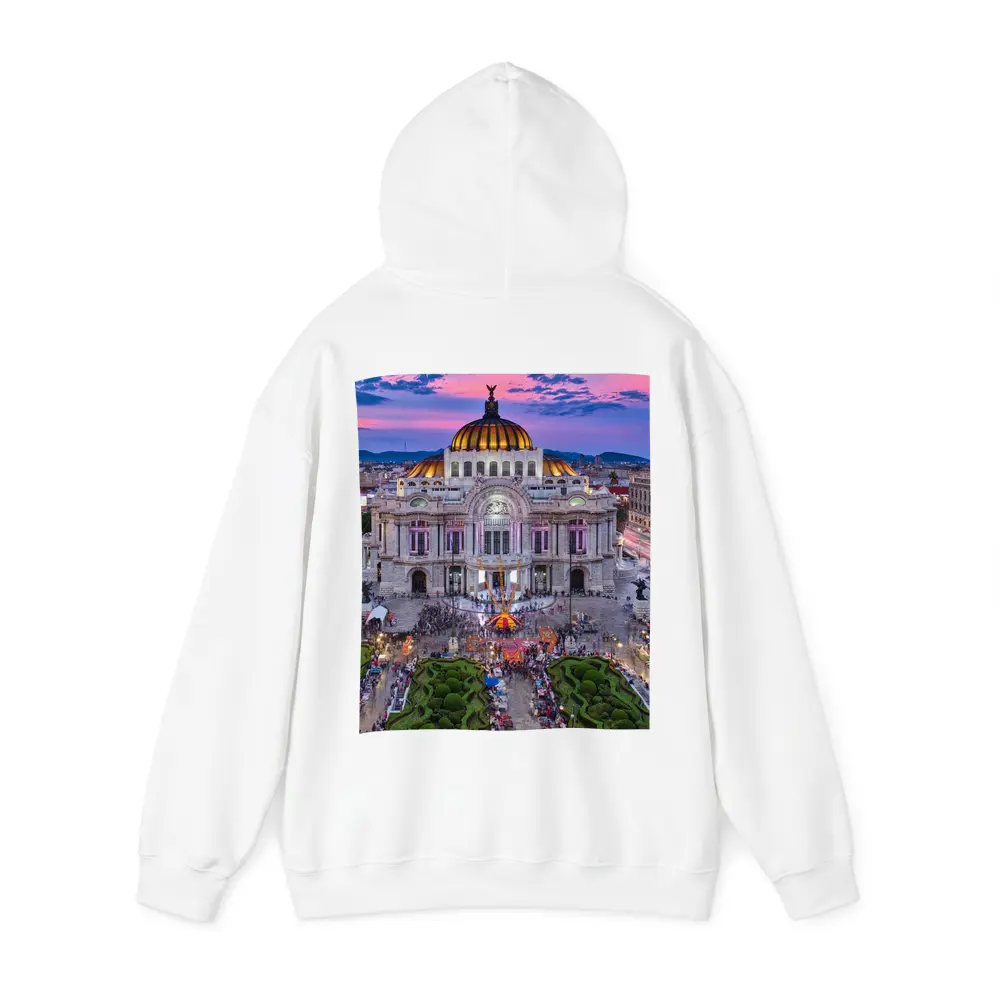 Palacio de Bellas Artes Mexico City Dusk – Hoodies