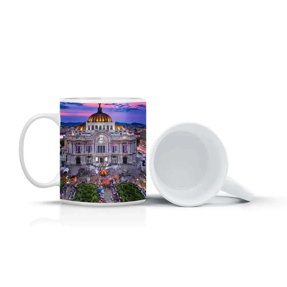 Palacio de Bellas Artes Mexico City Dusk – Mugs