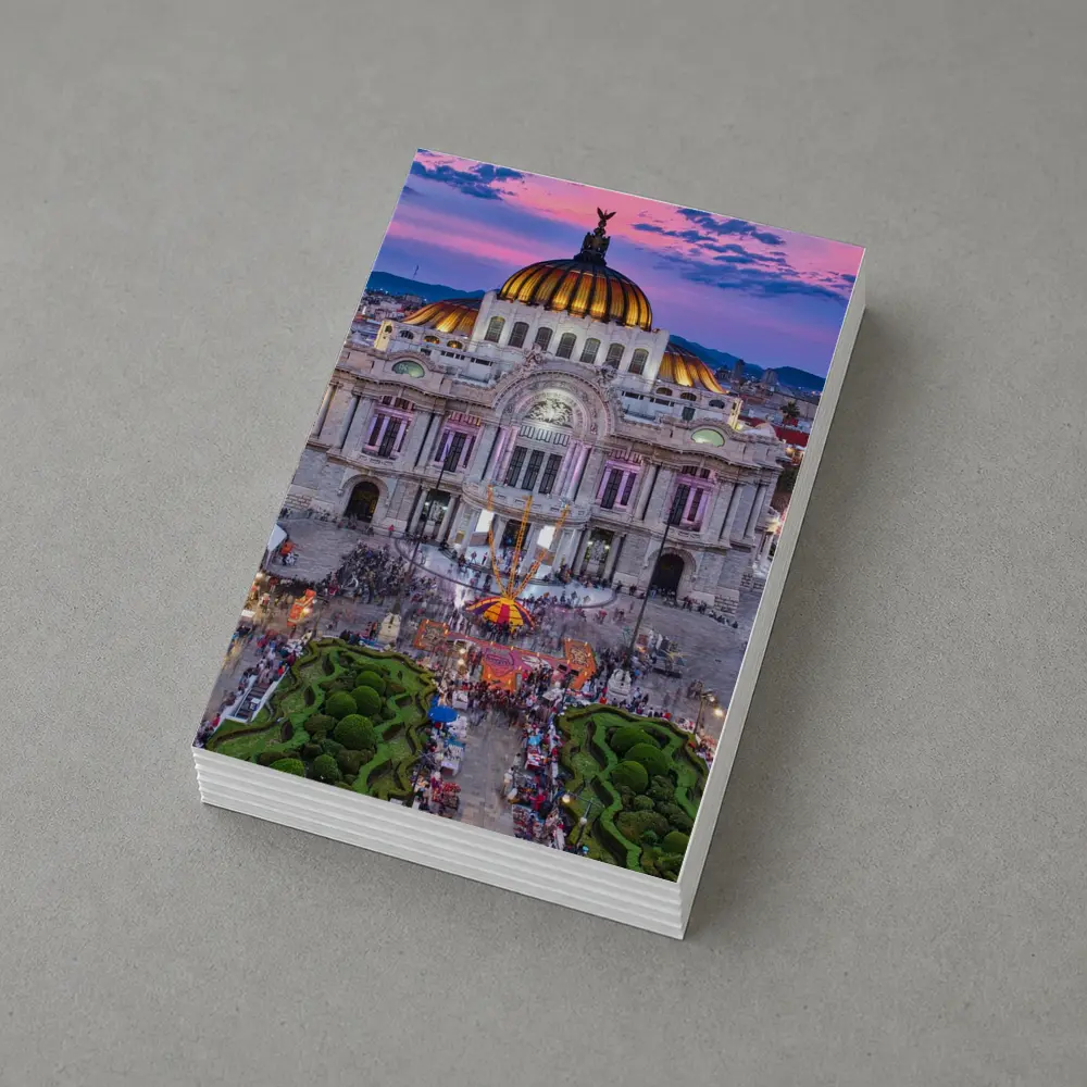 Palacio de Bellas Artes Mexico City Dusk – Postcards