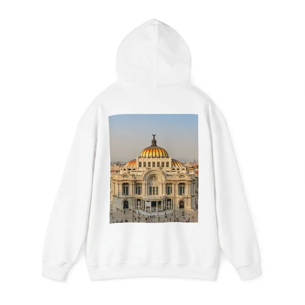 Palacio de Bellas Artes Mexico City Aerial – Hoodies