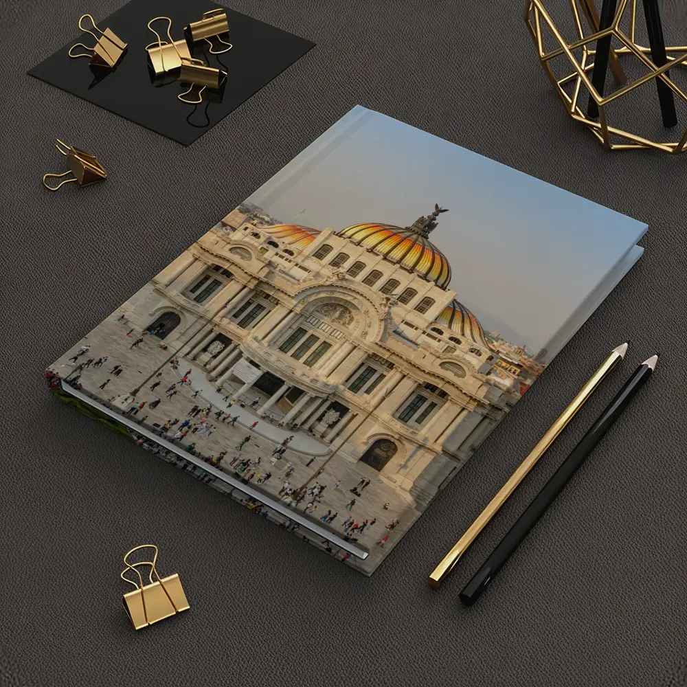 Palacio de Bellas Artes Mexico City Aerial – Notebooks
