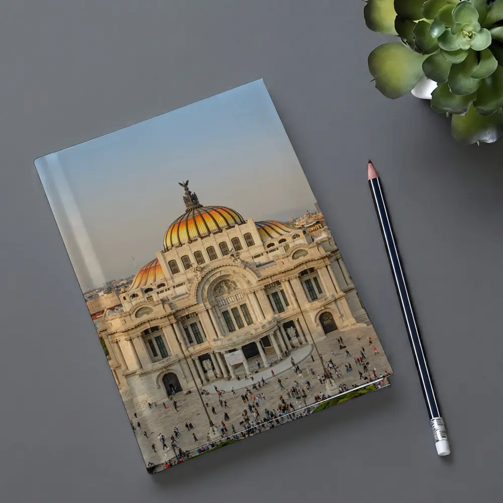 Palacio de Bellas Artes Mexico City Aerial – Notebooks