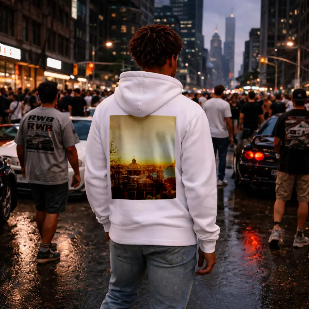 Basilica of Guadalupe Mexico City Sunset – Hoodies