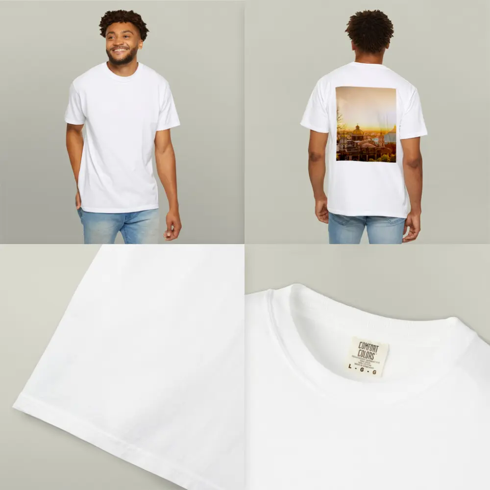 Basilica of Guadalupe Mexico City Sunset – T-Shirts