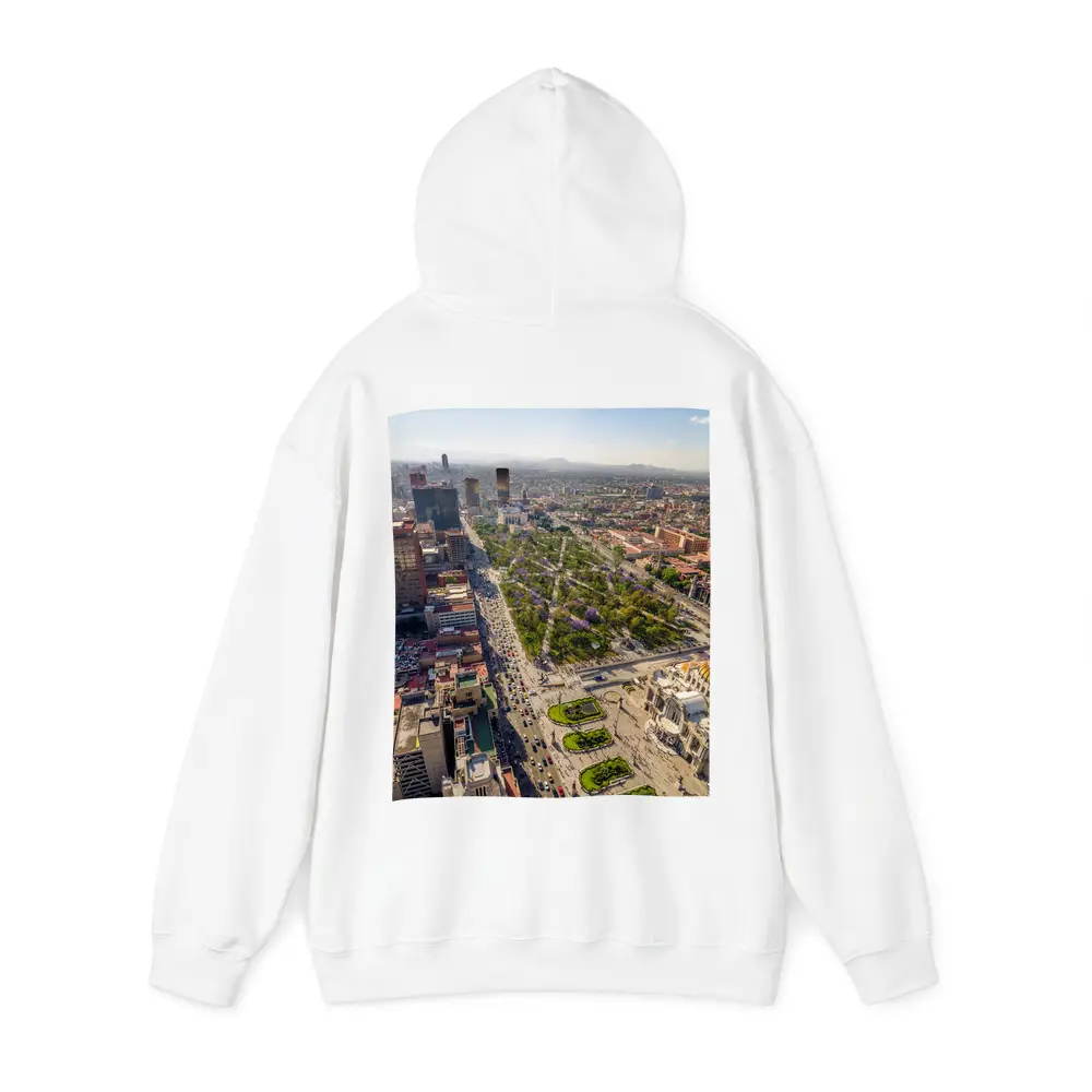 Mexico City Aerial View Palacio Bellas Artes – Hoodies