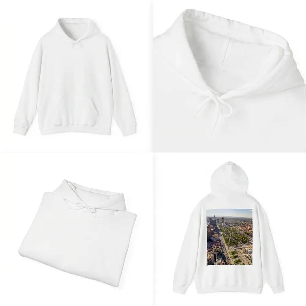 Mexico City Aerial View Palacio Bellas Artes – Hoodies