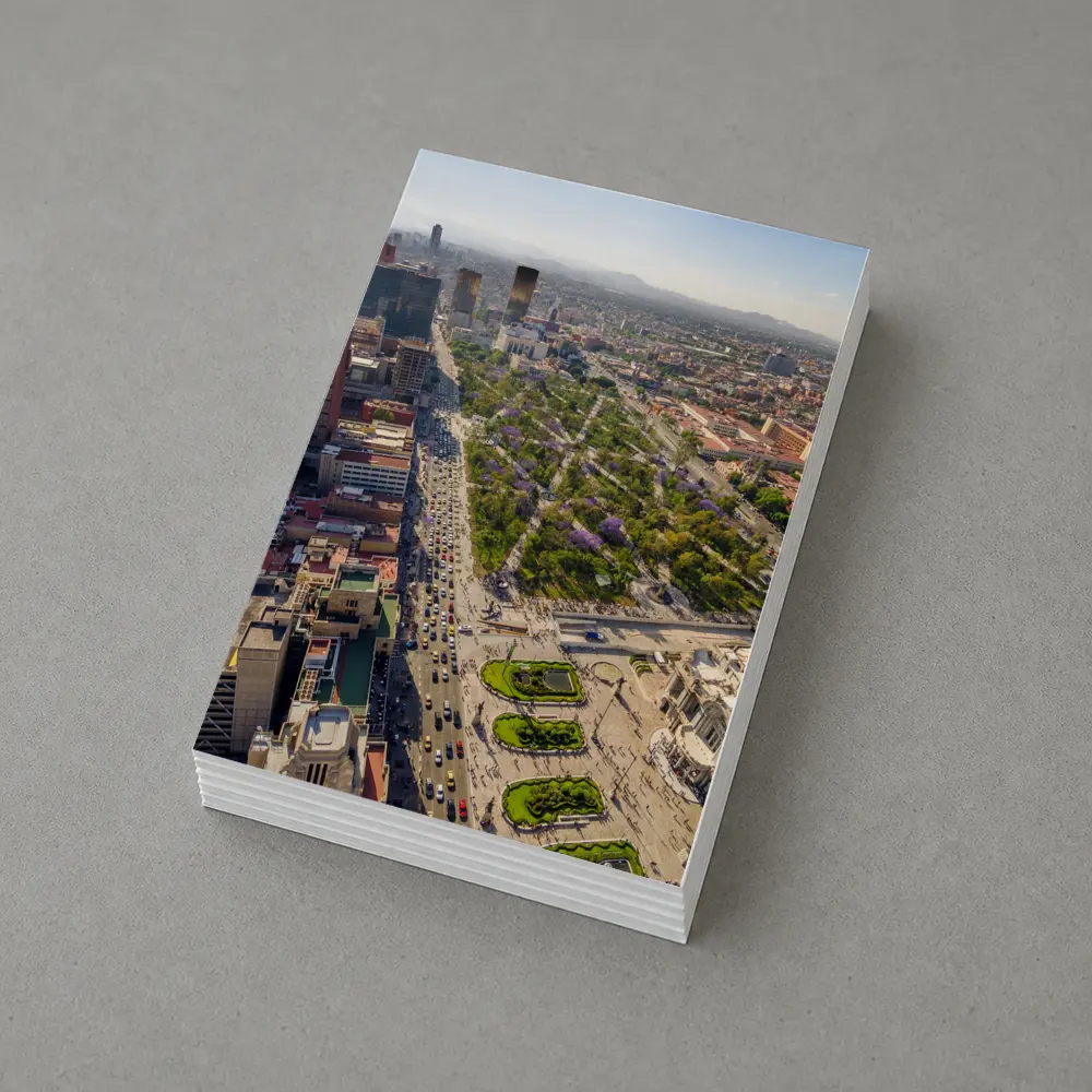 Mexico City Aerial View Palacio Bellas Artes – Postcards