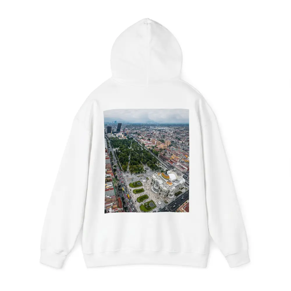 Mexico City Aerial View Palacio Bellas Artes – Hoodies