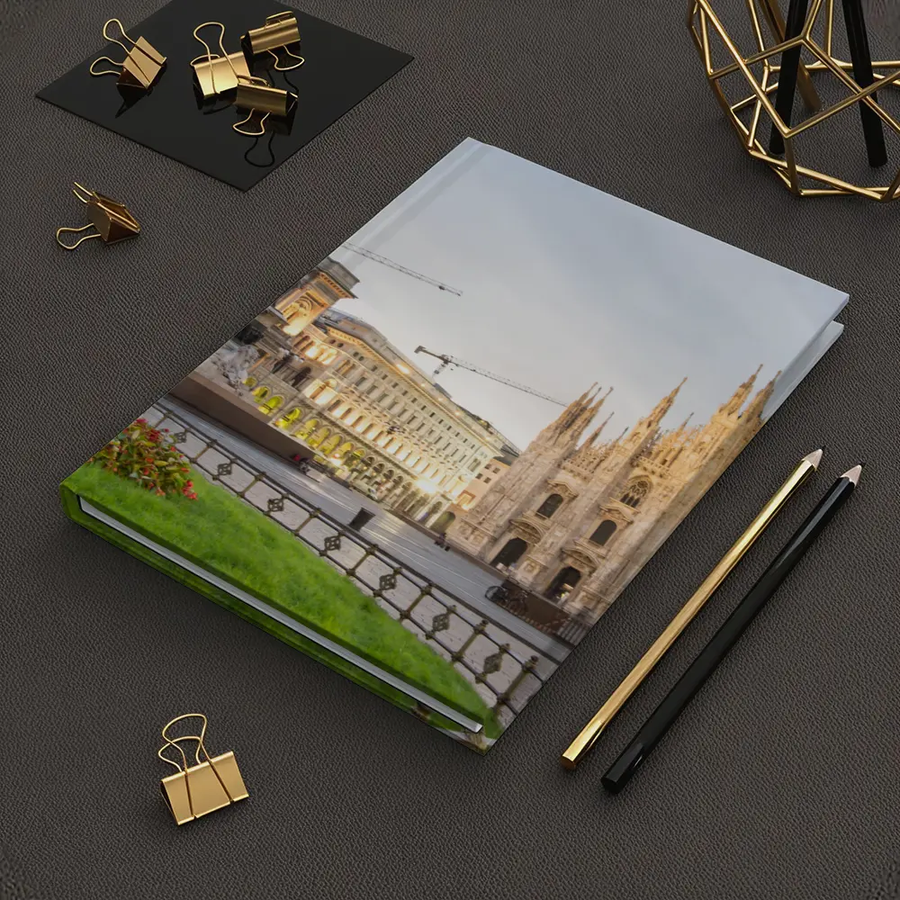 Milan Cathedral Piazza Duomo Dawn Square – Notebooks
