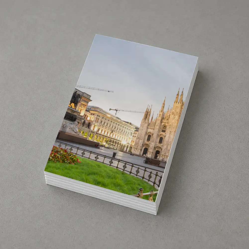 Milan Cathedral Piazza Duomo Dawn Square – Postcards