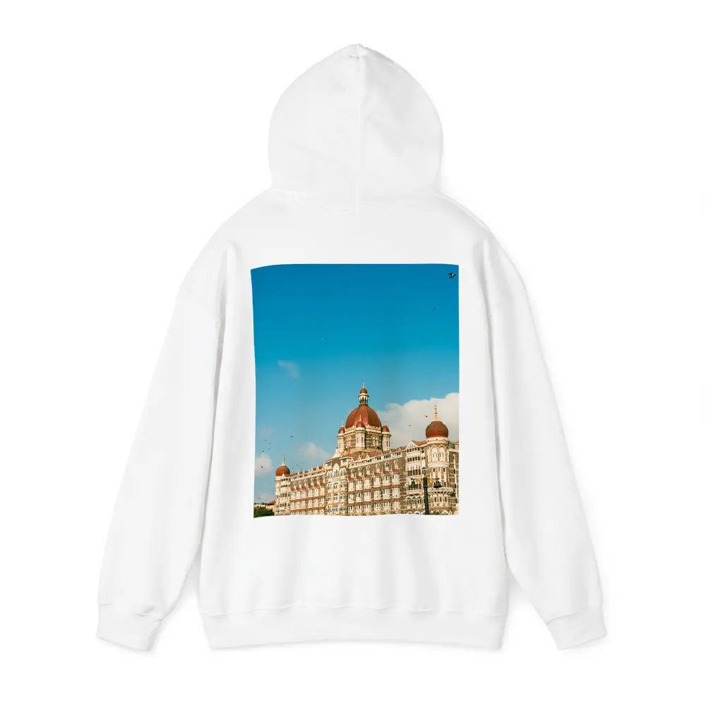 Taj Mahal Palace Hotel Mumbai Blue Sky – Hoodies