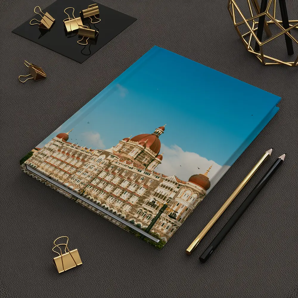 Taj Mahal Palace Hotel Mumbai Blue Sky – Notebooks
