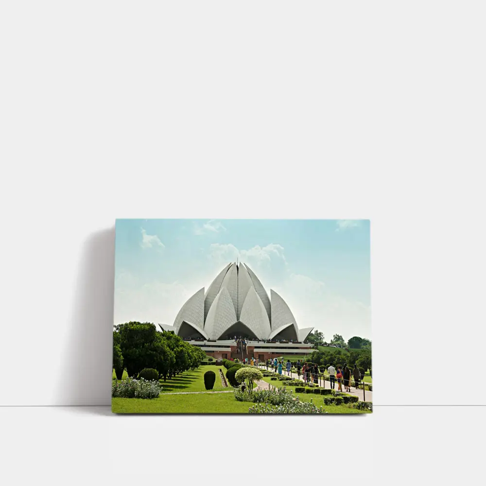 Lotus Temple Bahai House New Delhi India – Wall Art