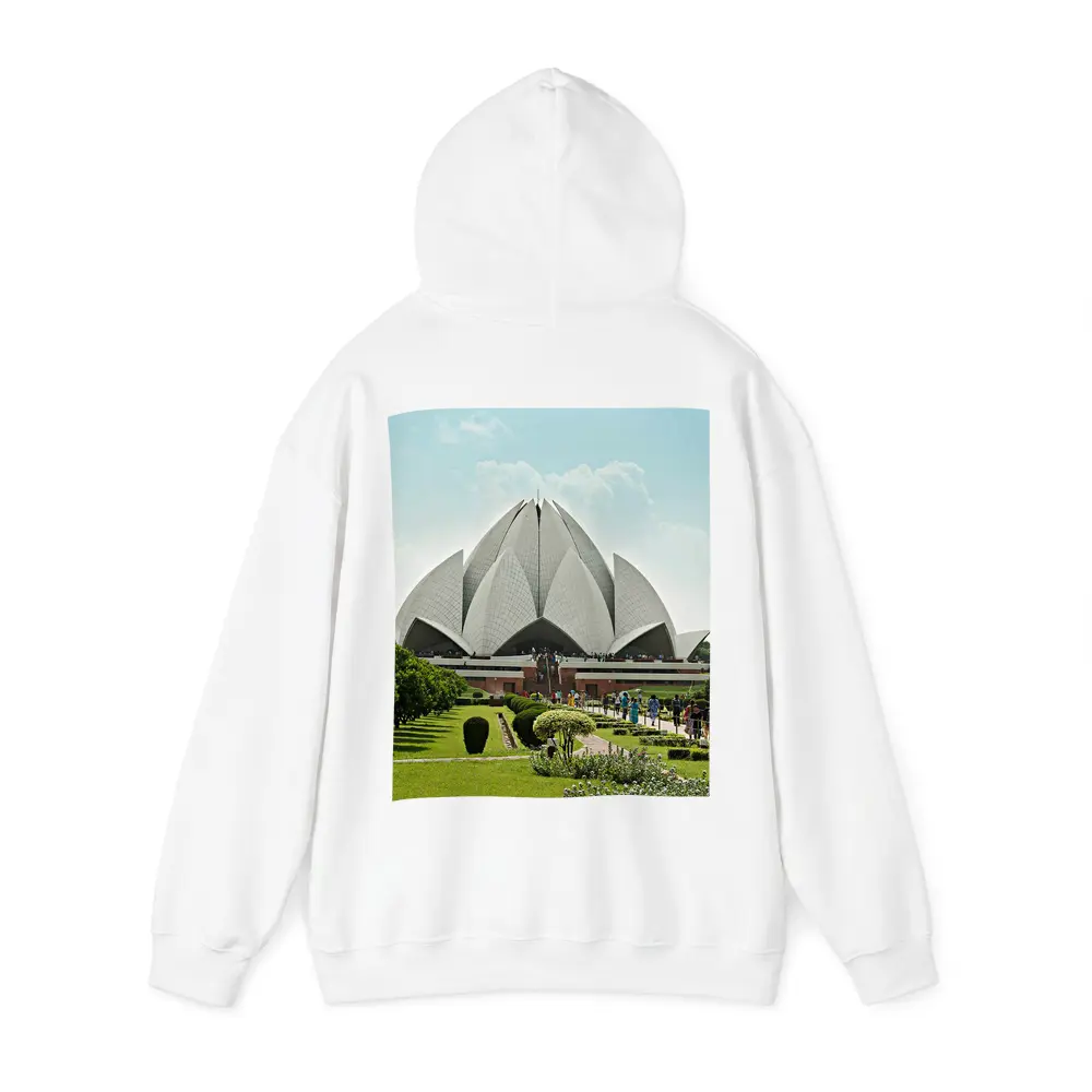 Lotus Temple Bahai House New Delhi India – Hoodies