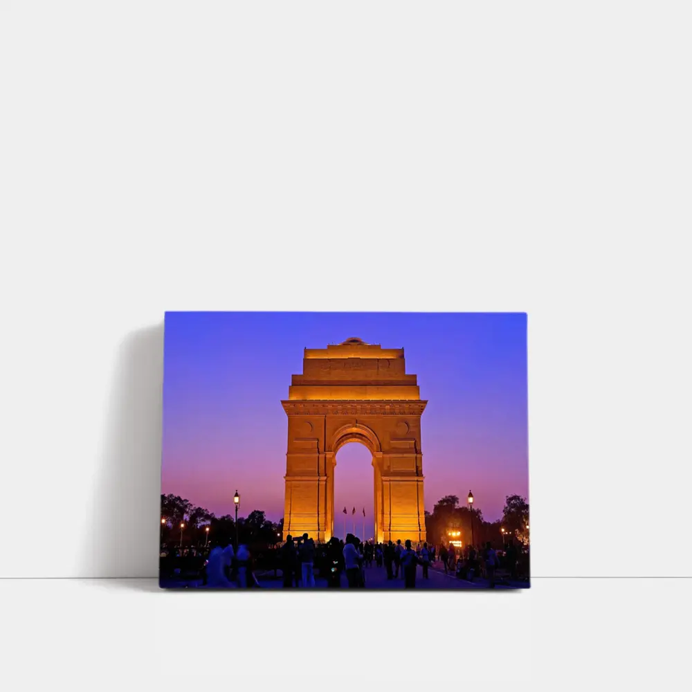 India Gate New Delhi Dusk Sky – Wall Art