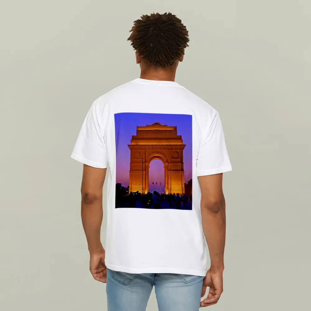 India Gate New Delhi Dusk Sky – T-Shirts