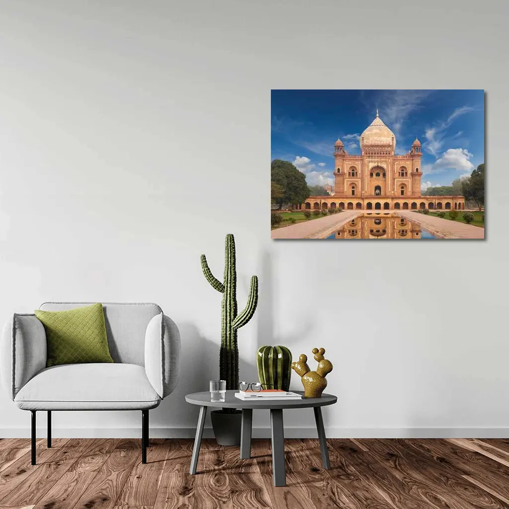 Safdarjung Tomb New Delhi Blue Sky – Wall Art
