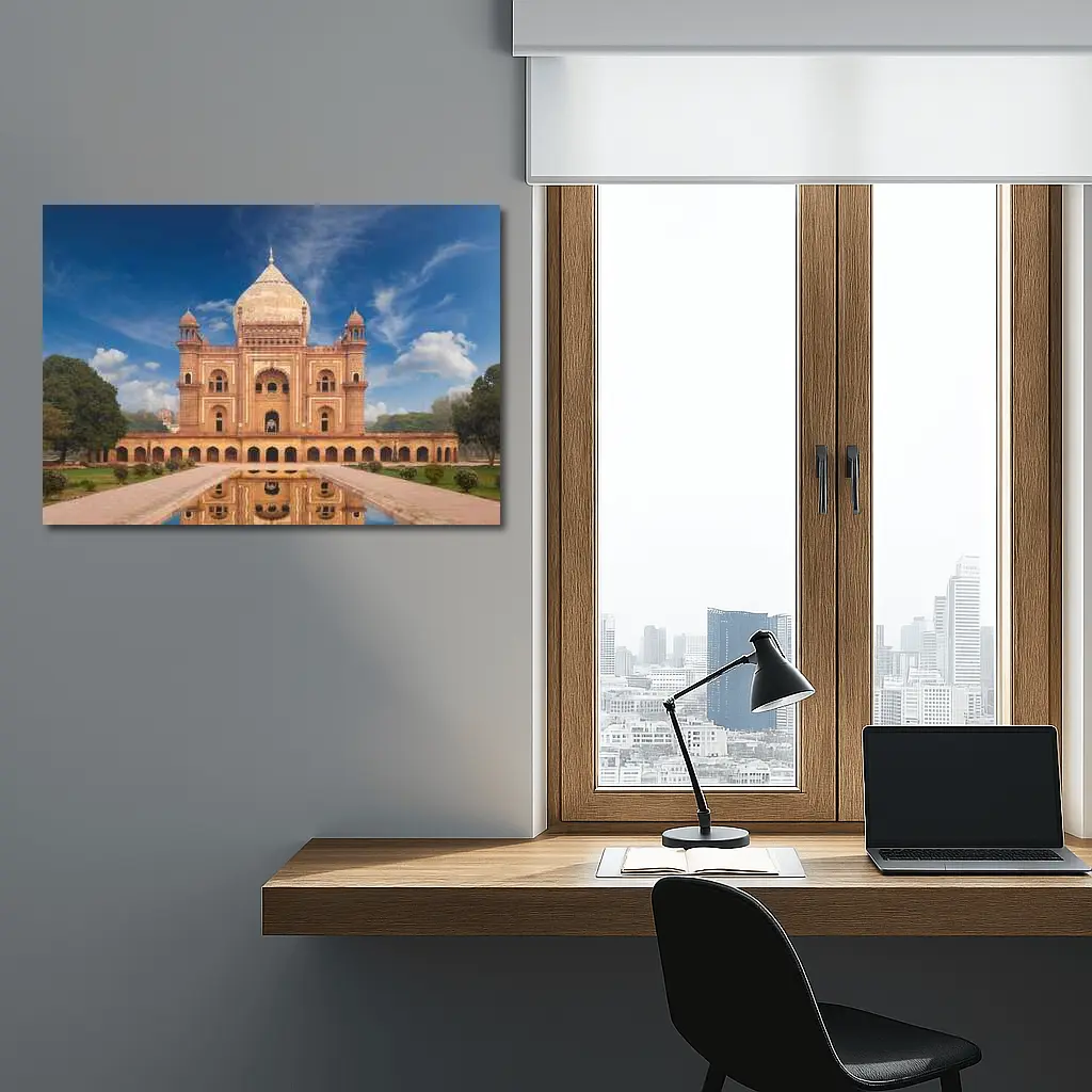 Safdarjung Tomb New Delhi Blue Sky – Wall Art