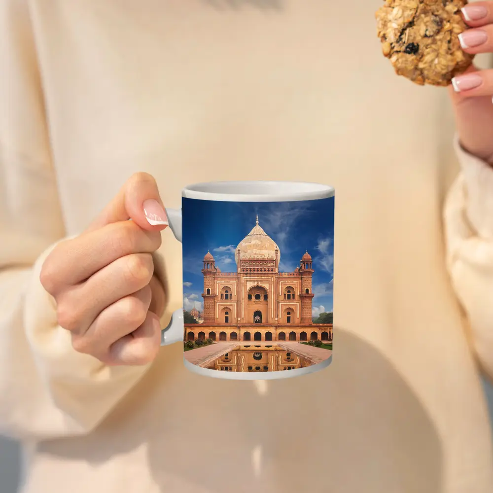 Safdarjung Tomb New Delhi Blue Sky – Mugs
