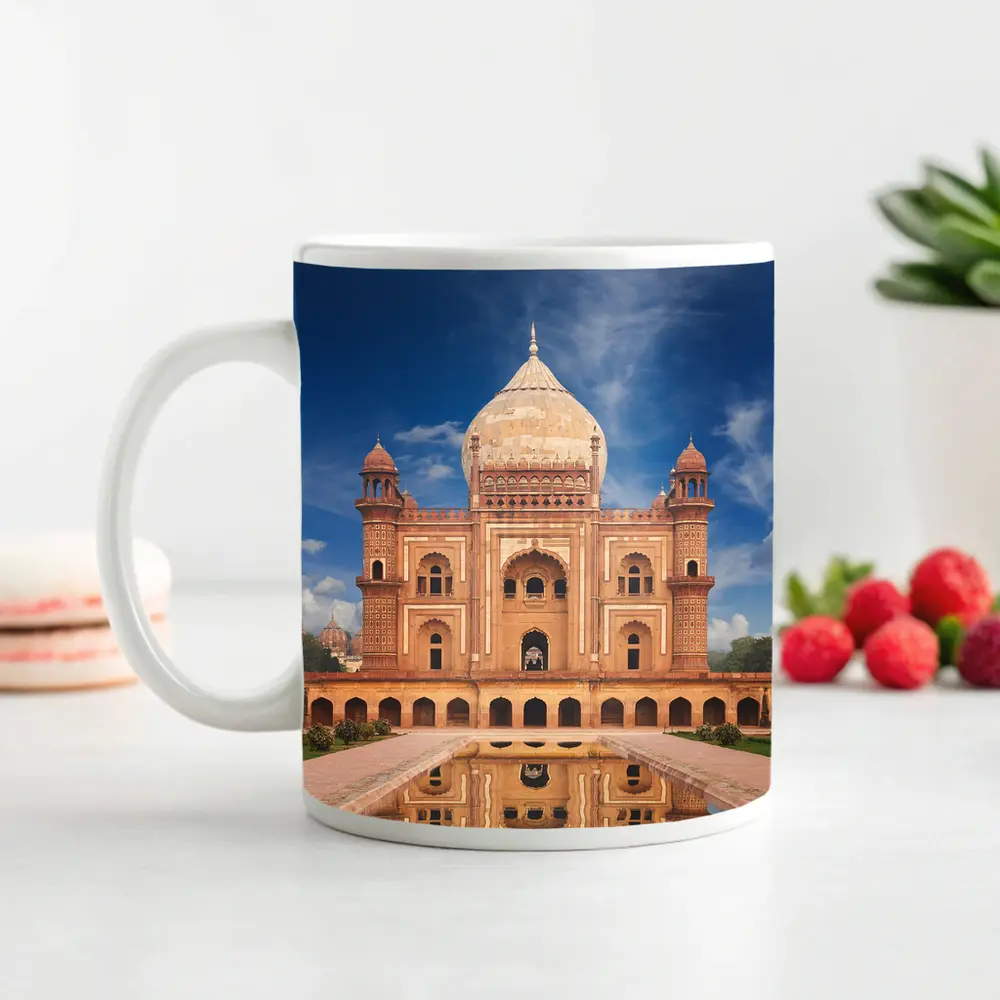 Safdarjung Tomb New Delhi Blue Sky – Mugs