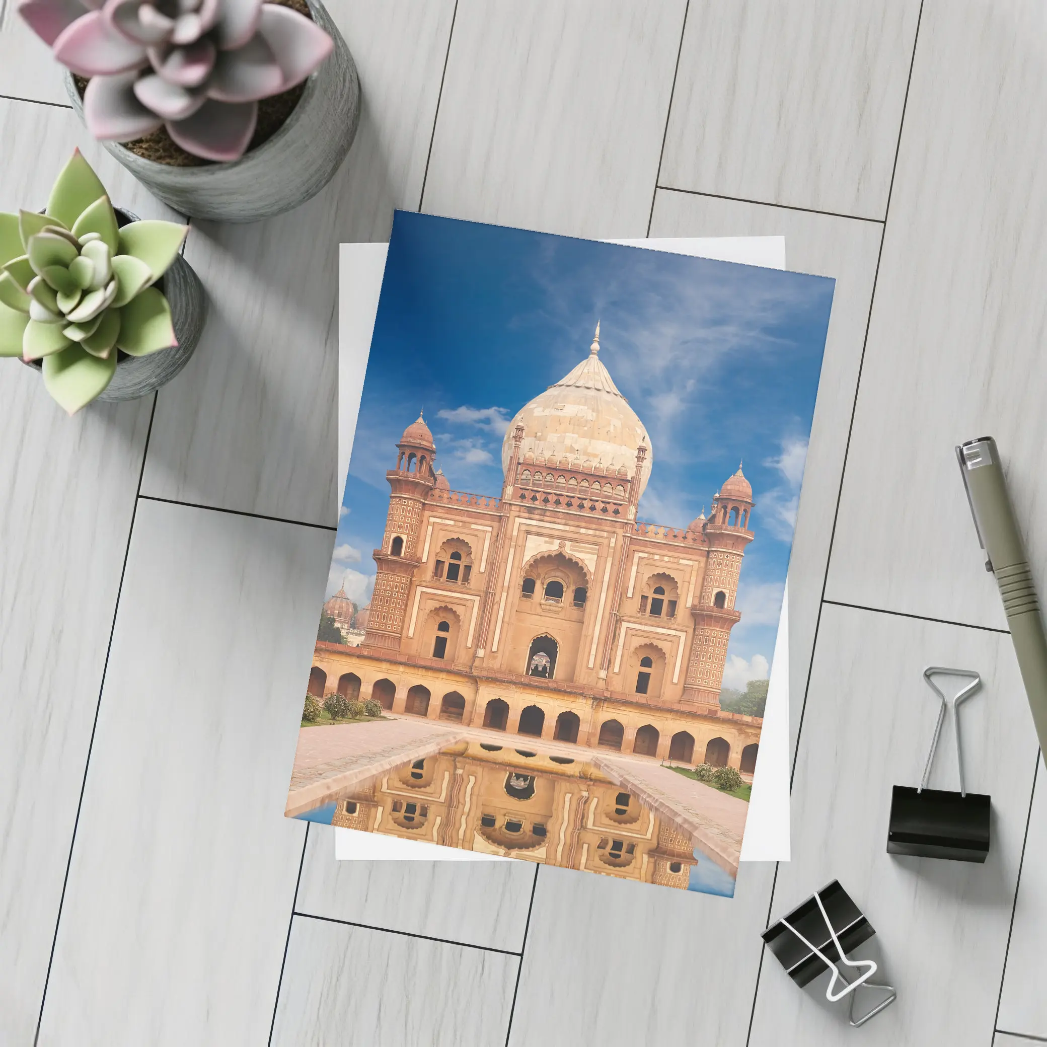 Safdarjung Tomb New Delhi Blue Sky – Postcards
