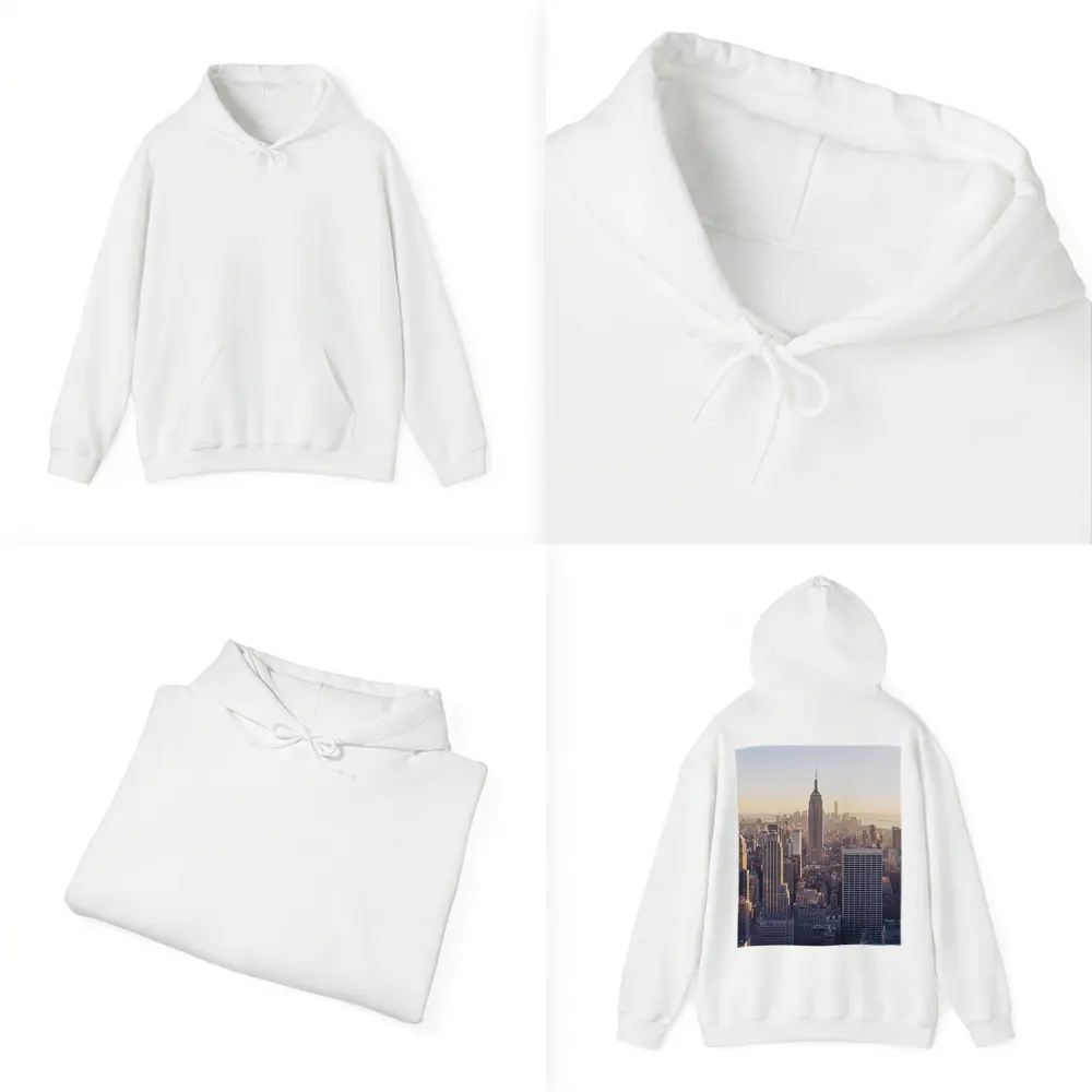 New York City Skyline Empire State Sunset – Hoodies
