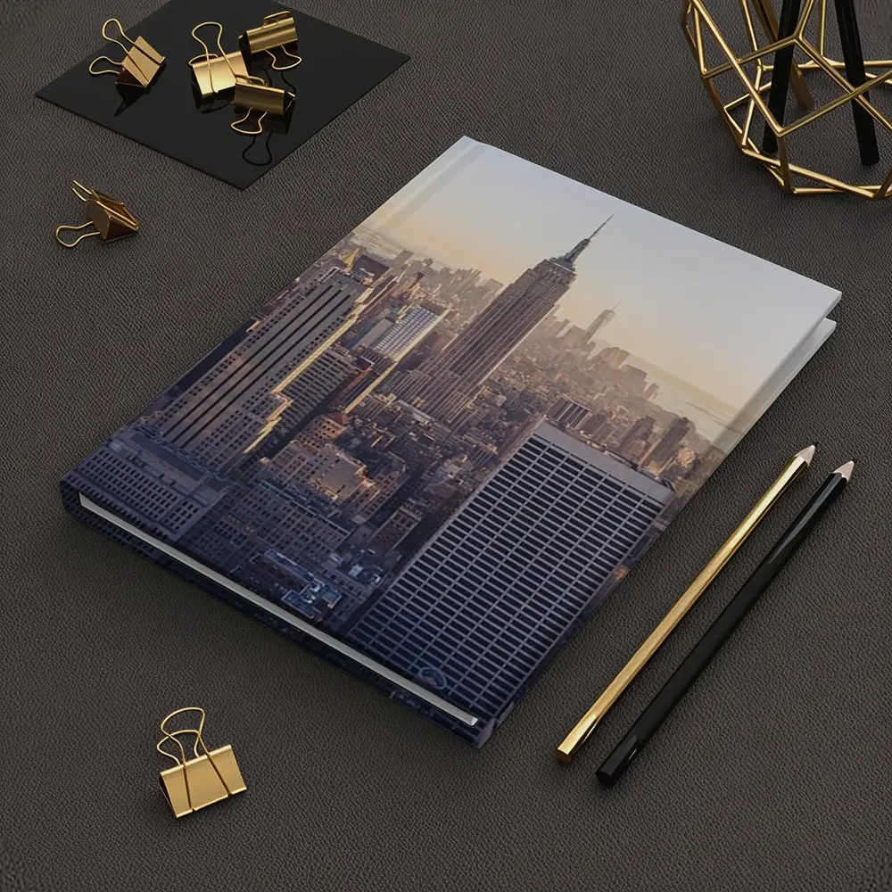New York City Skyline Empire State Sunset – Notebooks