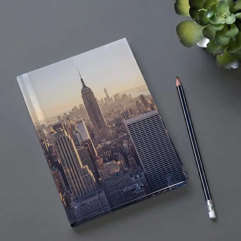 New York City Skyline Empire State Sunset – Notebooks