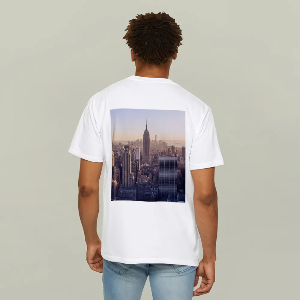 New York City Skyline Empire State Sunset – T-Shirts