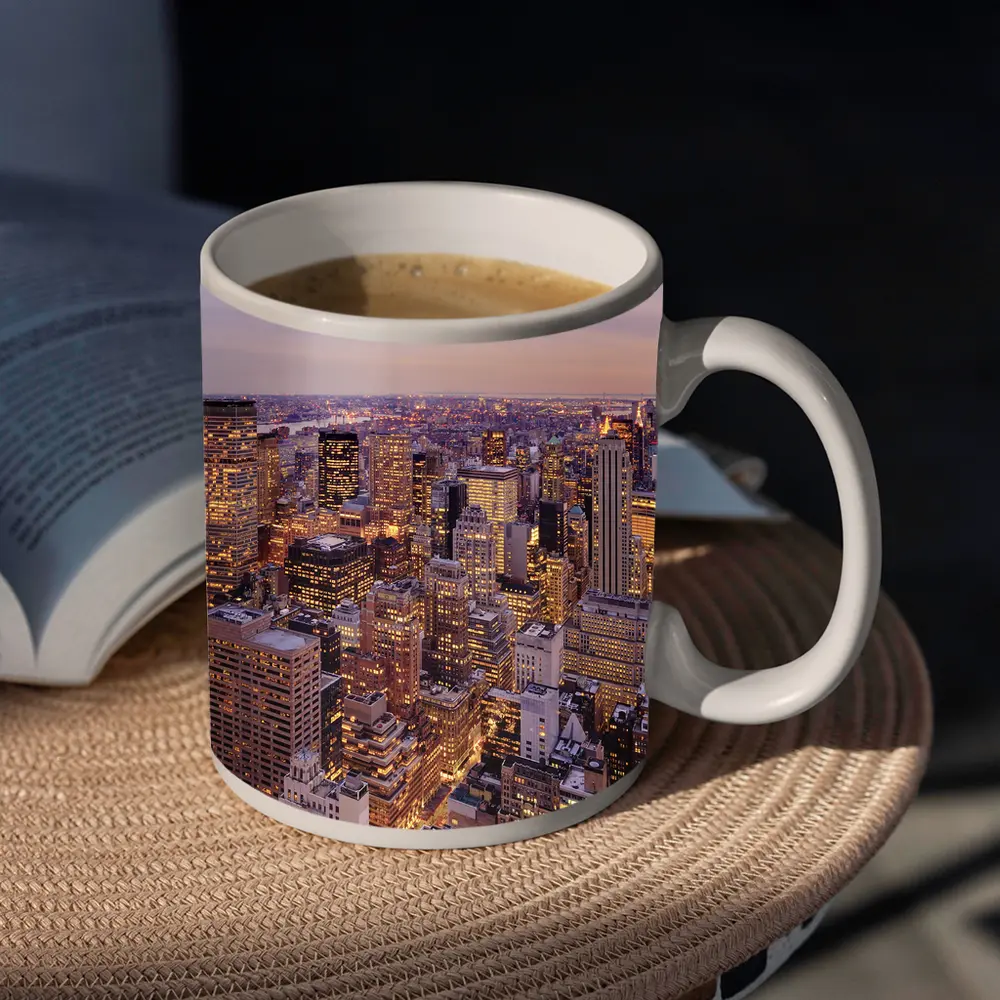 New York City Skyline At Dusk – Mugs