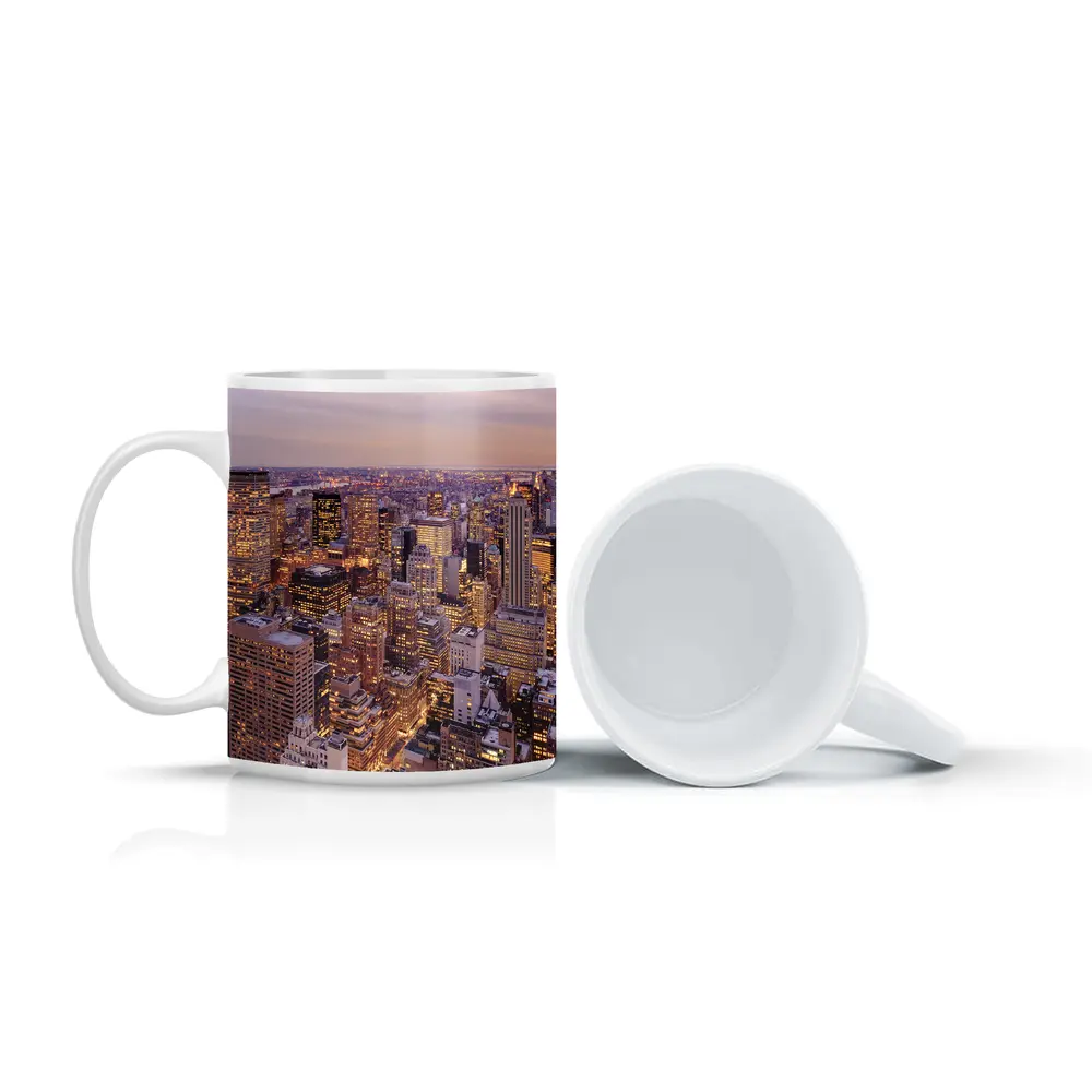 New York City Skyline At Dusk – Mugs