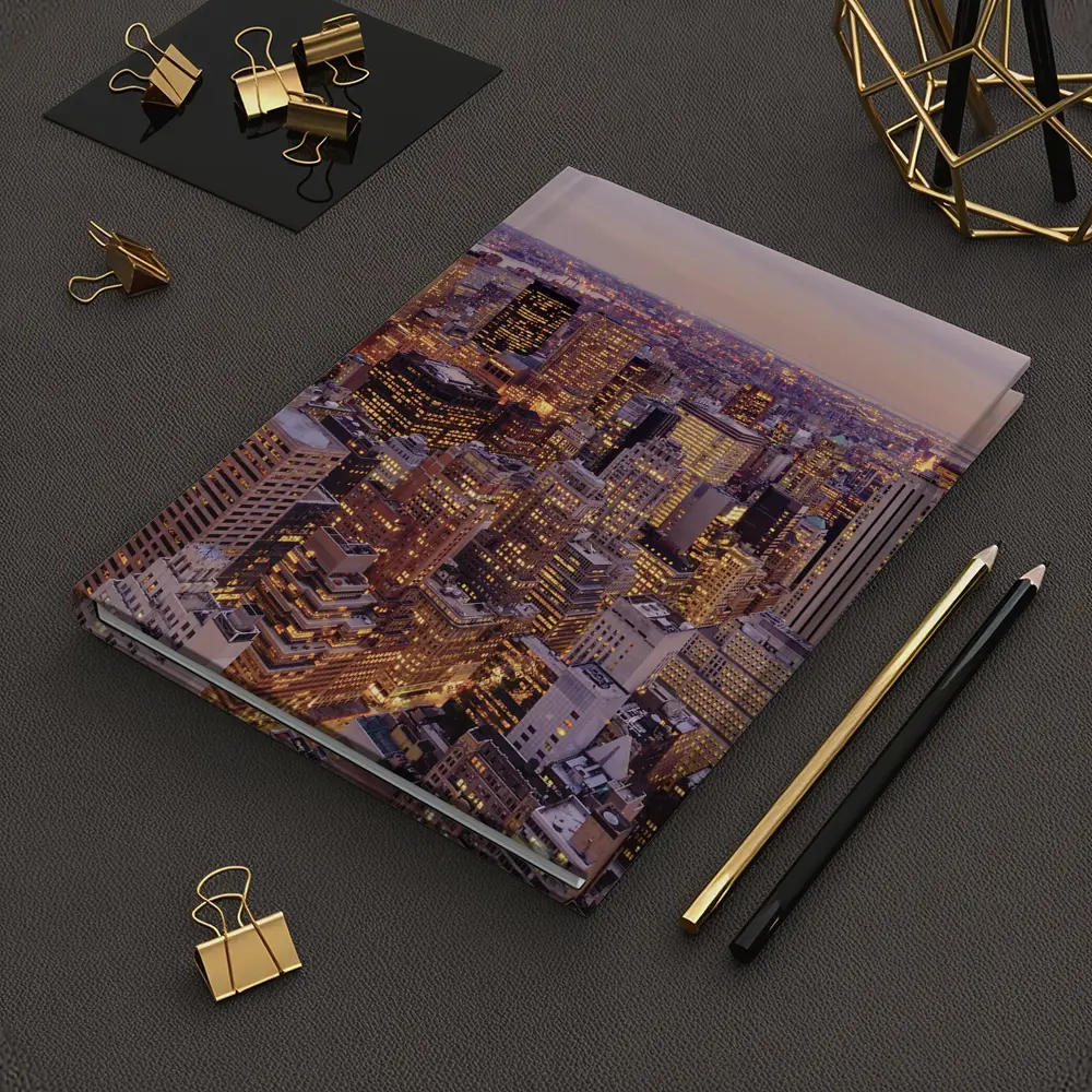 New York City Skyline At Dusk – Notebooks