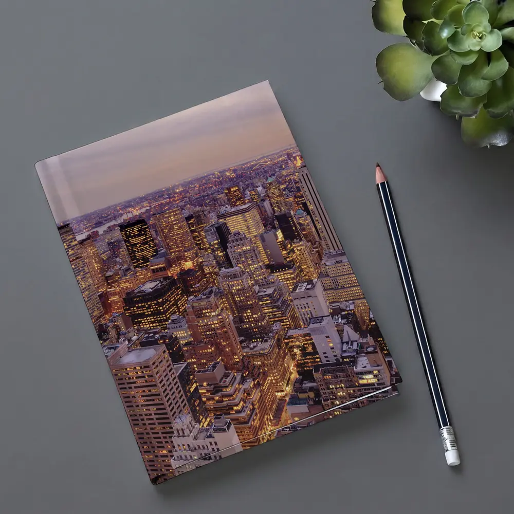 New York City Skyline At Dusk – Notebooks