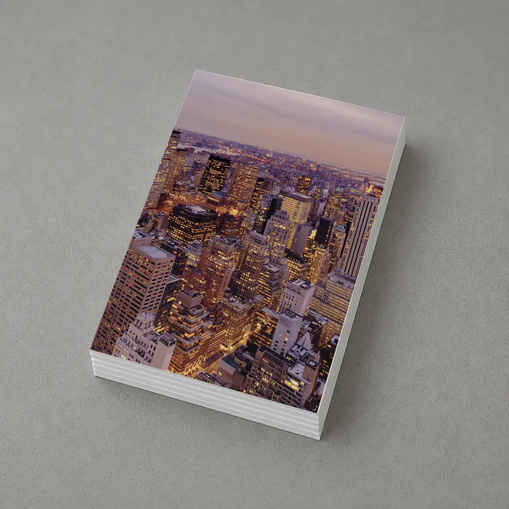 New York City Skyline At Dusk – Postcards