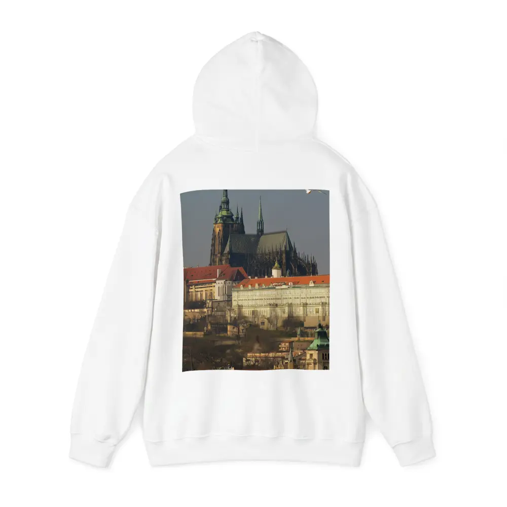 Prague Castle Cathedral Gothic Skyline View – Hoodies