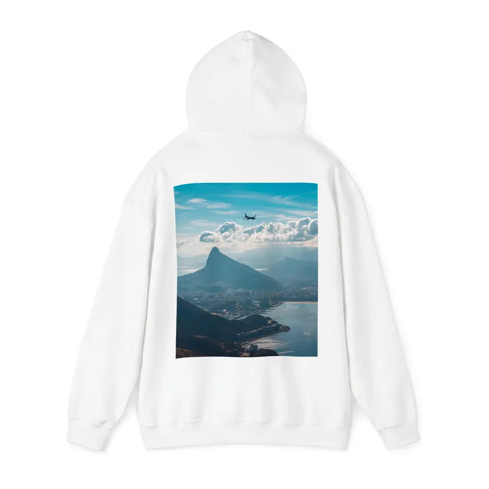 Rio de Janeiro Aerial View Plane Mountains – Hoodies