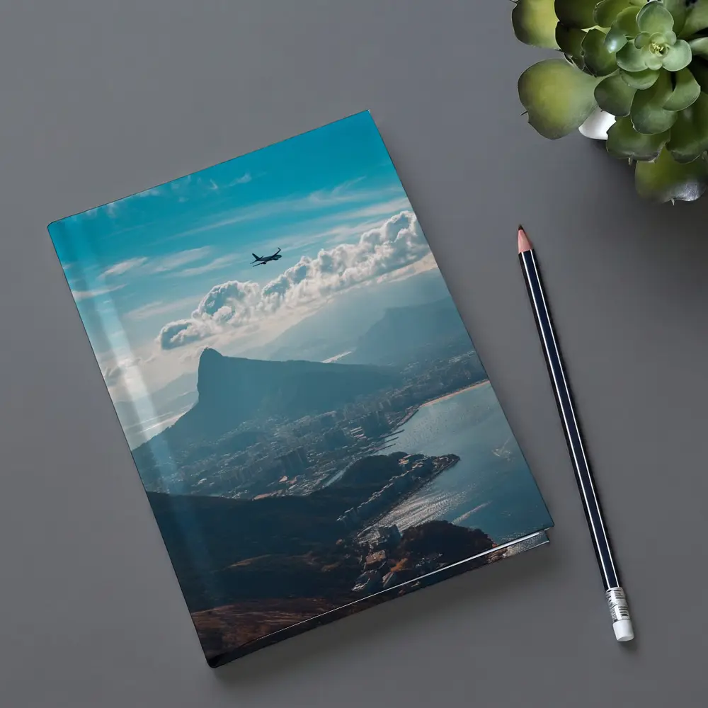 Rio de Janeiro Aerial View Plane Mountains – Notebooks