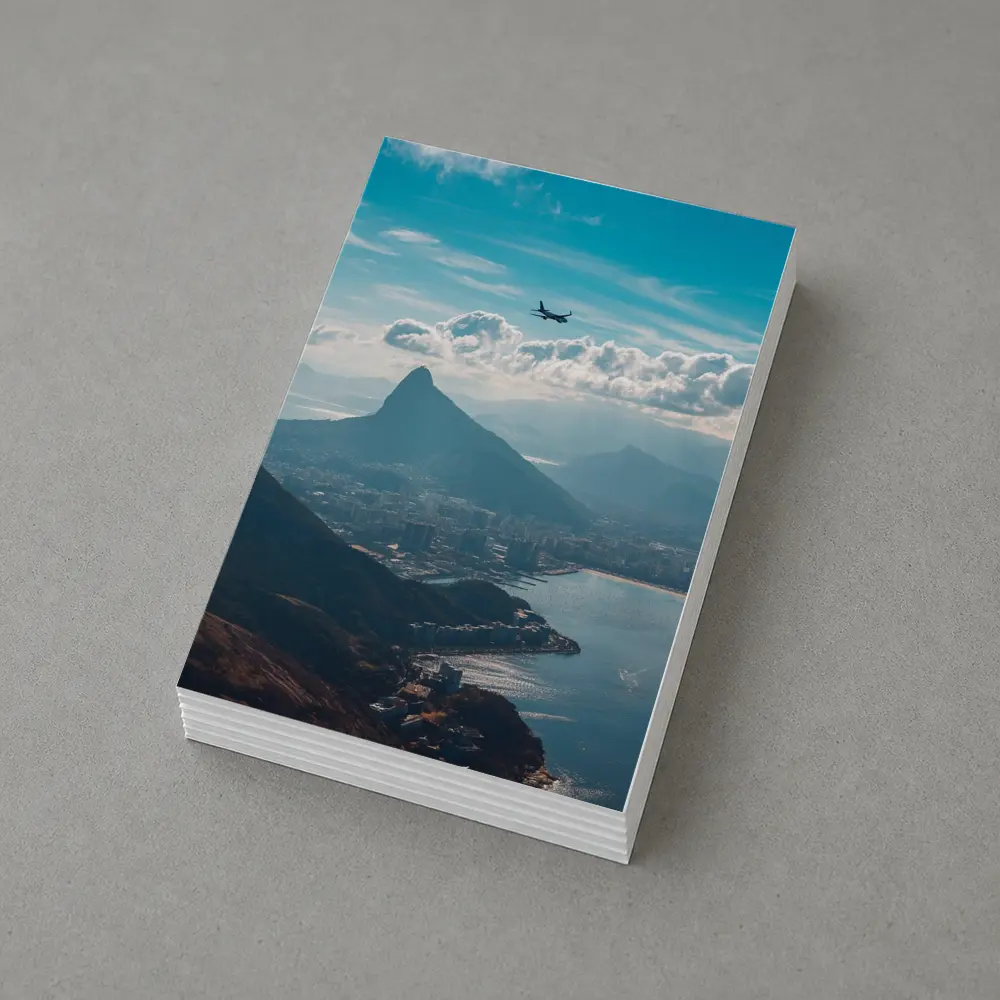 Rio de Janeiro Aerial View Plane Mountains – Postcards