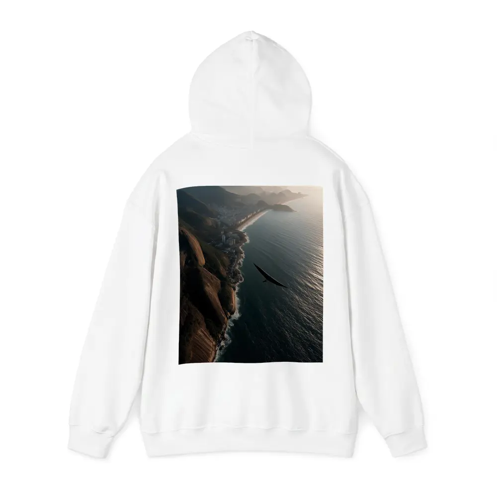Eagle Soaring Over Rio De Janeiro Coast – Hoodies