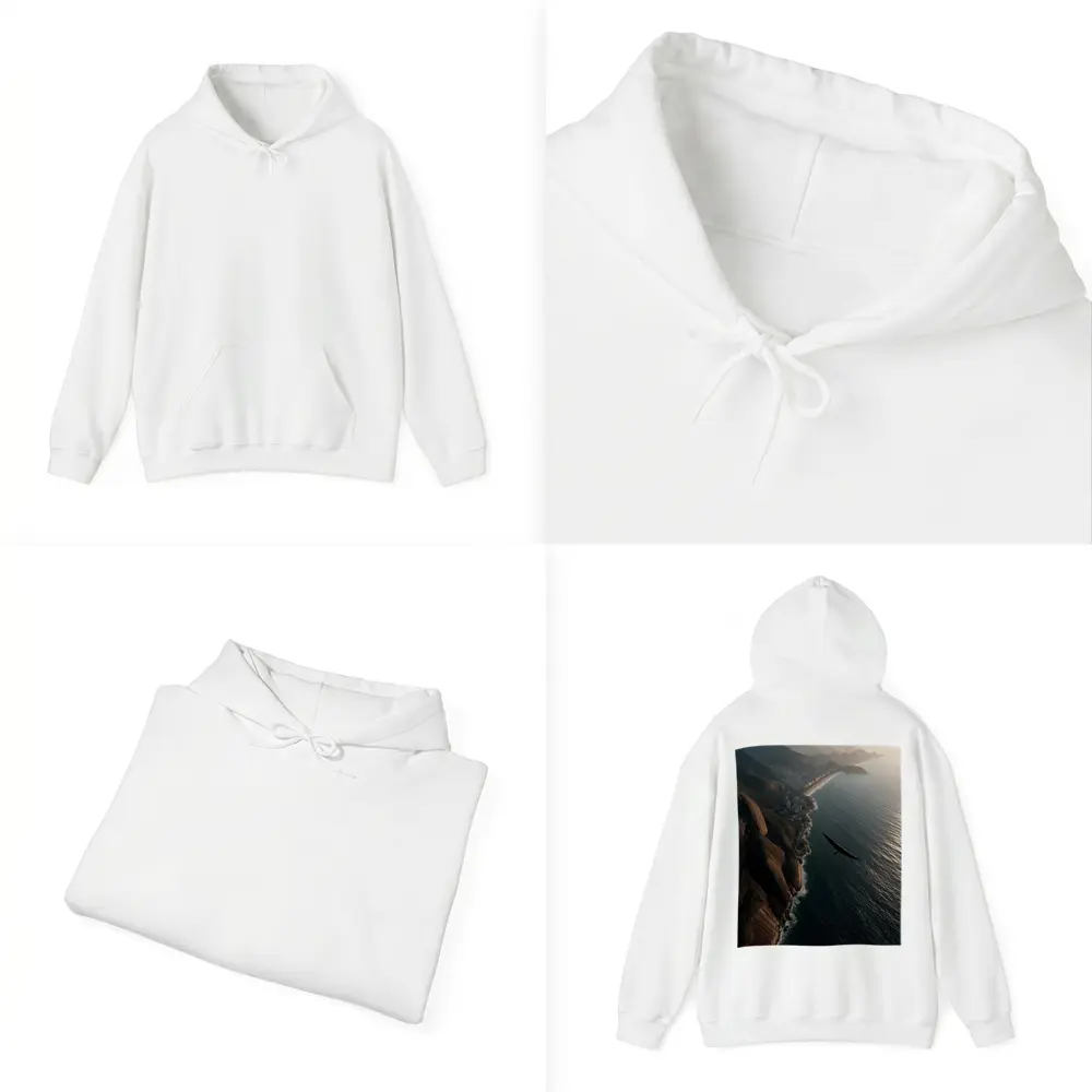 Eagle Soaring Over Rio De Janeiro Coast – Hoodies