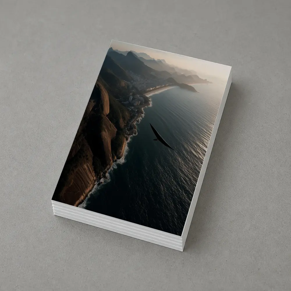 Eagle Soaring Over Rio De Janeiro Coast – Postcards
