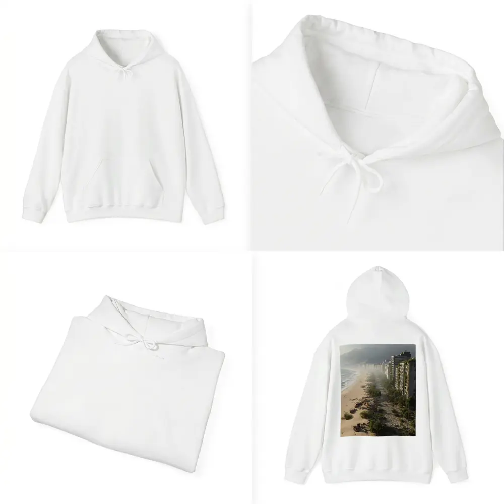 Abandoned Copacabana Beach Overgrown City Ruins – Hoodies