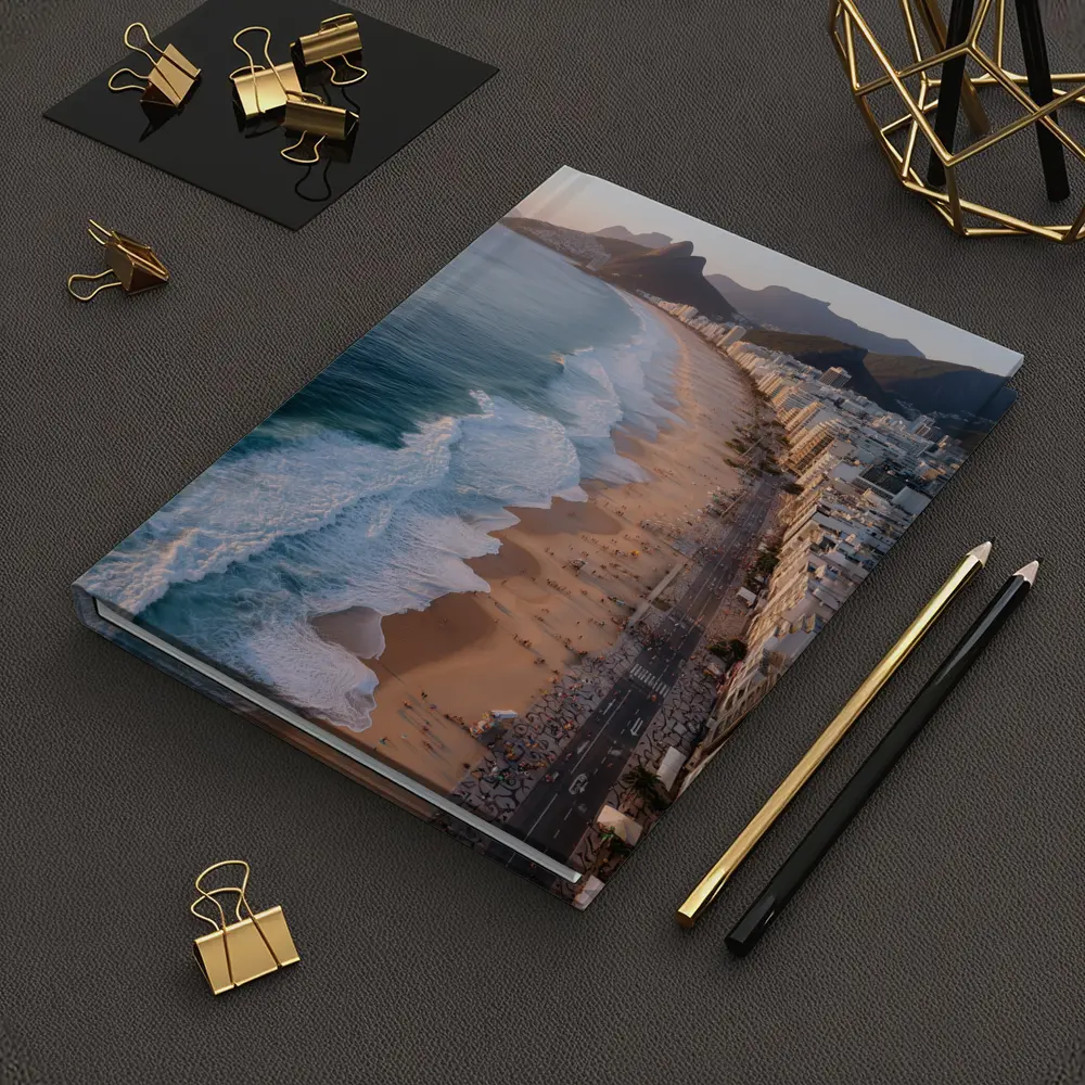 Copacabana Beach Rio De Janeiro Aerial View – Notebooks